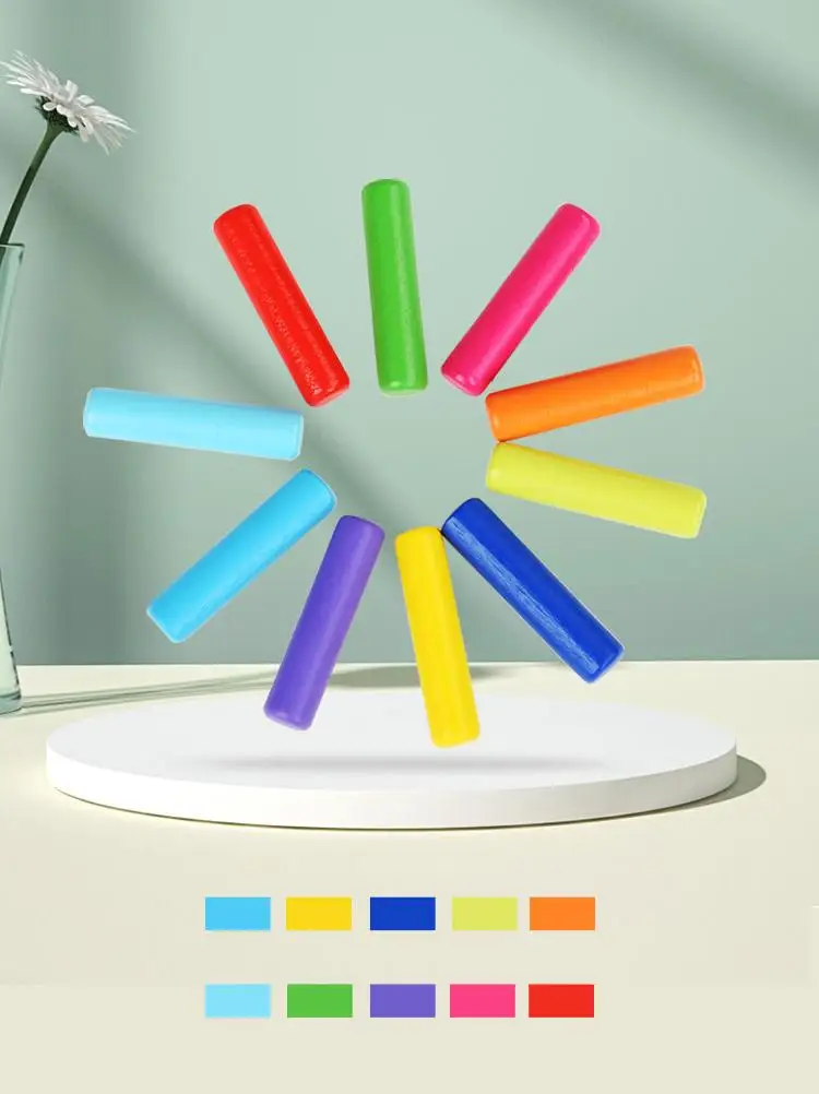 Wooden Counting Stick Math Game Number Matching Educational Toy_voghion.com