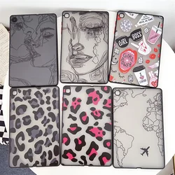 Funda-Juste imprimée pour tablette Samsung, étui pour Galaxy Tab Dock Lite, S7 FE S8 S9 Plus 12.4, A7 Lite A8 8.0