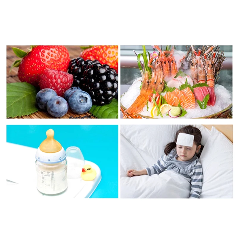 Absorbent Ice Packs Reusable Self Priming Ice Icing Packs Cold Compressed Beverages Chilled Food Preservation Gel Dry