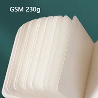 Книга для рисования, акварельная толстая бумага, карманный альбом для рисования, GSM, 230 г, маркер, акриловая бумага для рисования, товары для рукоделия — изображение 4