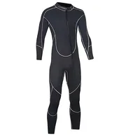 HOT Wetsuits Men 1.5MM Neoprene Diving Surfing Swimming Full Suits in Cold Water Keep Warm Front zipper for Water Sports 110KG 2