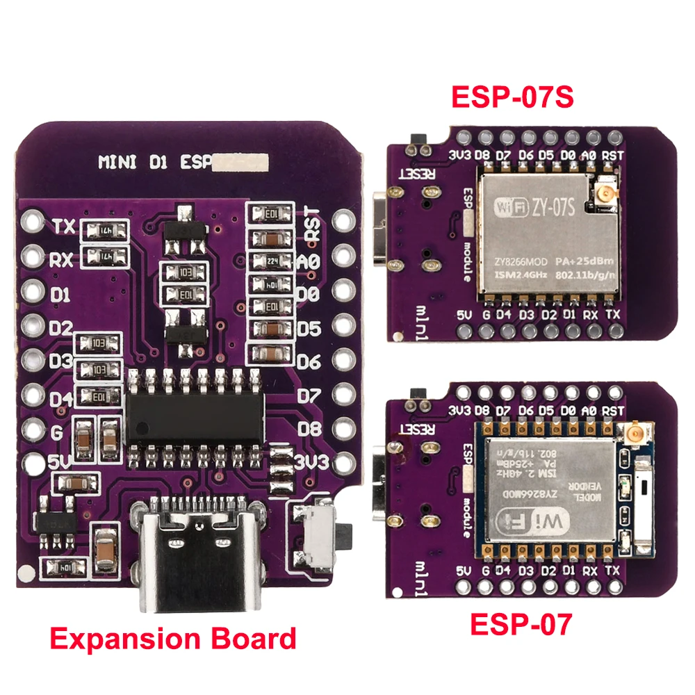 D1 Mini Nodemcu Esp8266 Ch340C Series Modulo Wifi Type-C Modulo Wifi Wireless Usb Scheda Di Sviluppo Internet Of Things