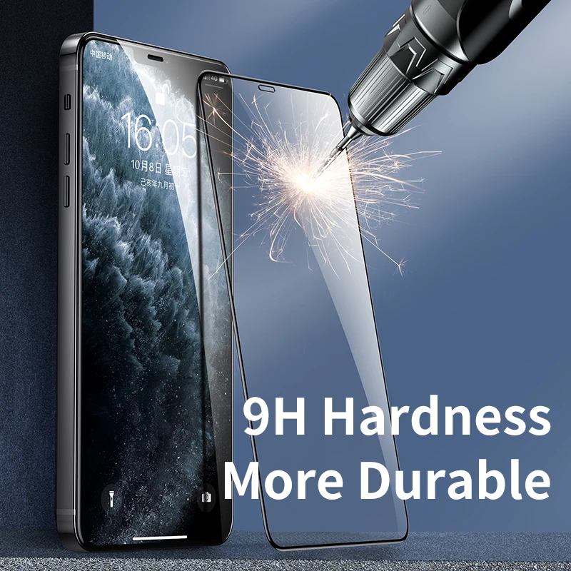 iPhone 15 15Pro Max 용 Remax 강화 유리 필름 iPhone 14 14Pro 13/12 시리즈 9H 경도 Anti-fingerfrint Non-friable