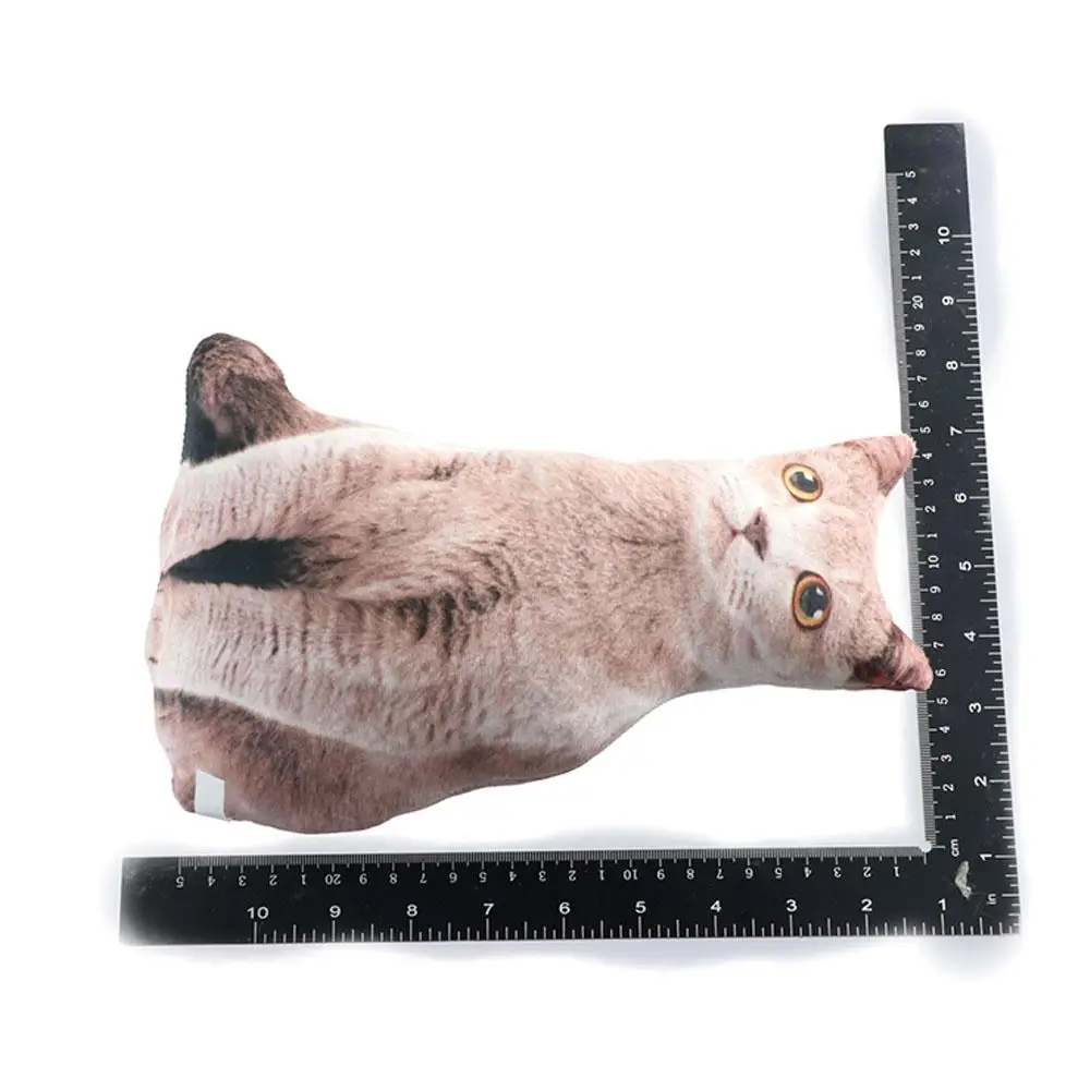 30/50cm 3D Home Decorative Simulation cat Bedding Napping Cat Shape Cushion Home Textile Pillow Throw pillow 4
