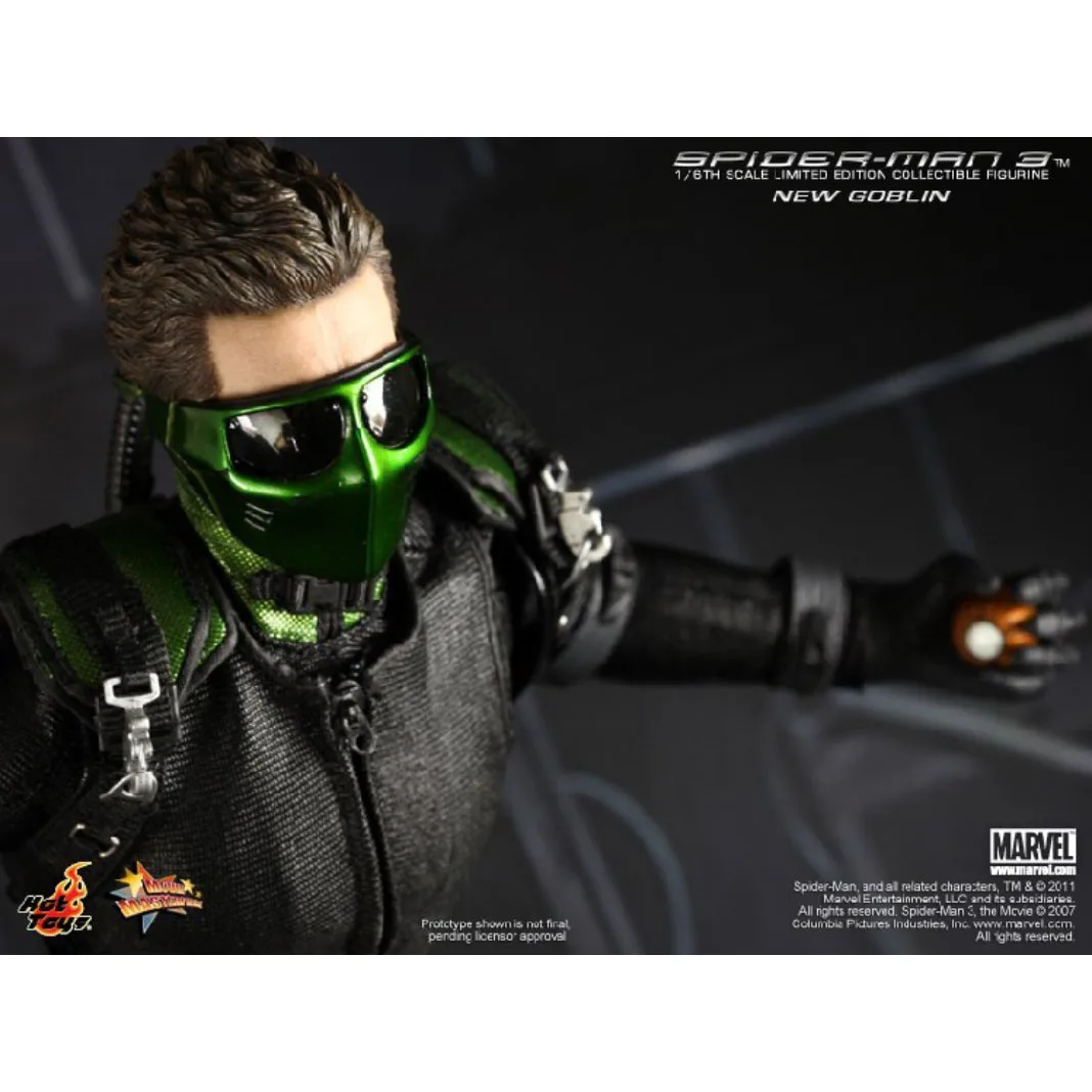 In Stock Original HOTTOYS HT MMS151 Spider Man 3 New Goblin 1/6th