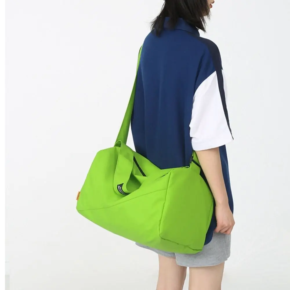 Large Capacity Sports Bags Lightweight Oxford Cloth Collapsible Handbag Wet and Dry Separation Waterproof Gym Tote Bags