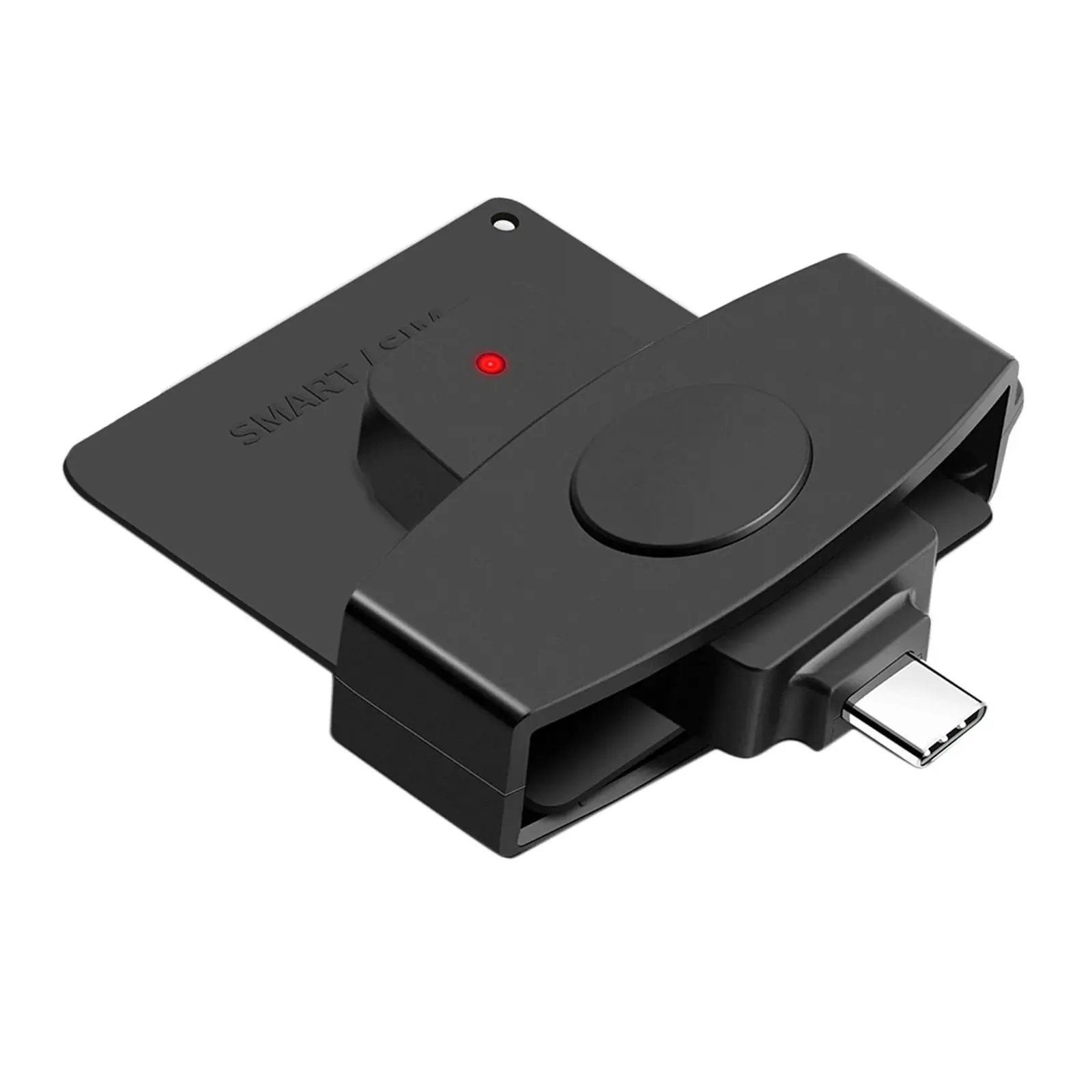 

Card Reader USB C Supplies Broad Compatibility Multifunction Adapter Portable Durable for Bank Cards Work Laptop Traveling