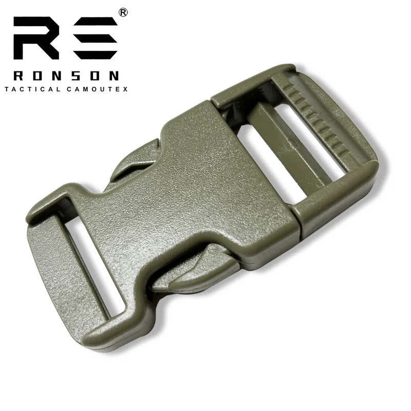 Ronson Tactical Backpack Waist Bag Parts thickened buckle Plastic Quick Side Release Tactical Belt Buckle