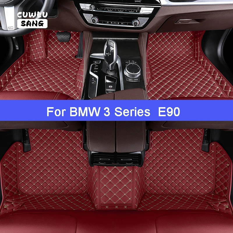 Cuweulang Alfombrillas para Coche, accesorio para BMW E90, 4 puertas