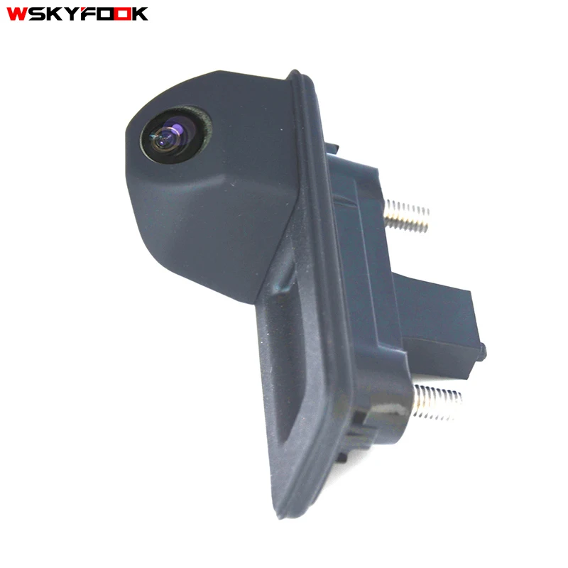 HD ccd 자동차 트렁크 핸들 역방향 주차 후면보기 카메라, Skoda Roomster Fabia Octavia Yeti Rapid superb for Audi A1 A4L A3