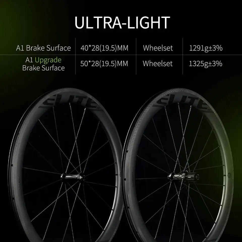 ELITE wheels Edge 50mm リム カーボンホイール ELITE wheels Edge 50mm リム カーボンホイール