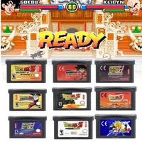 Cartouche de jeux vidéo amusante 32 bits Ddragon Ball GBA, carte de Console de jeu Castlevania Buus Fury Advanced Adventure Supersonic Warriors 2