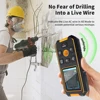 NOYAFA NF-513 Wall Scanner Metal Detector Stud Finder Wood Studs LCD Display Wall Detector Metal AC Live Wires Wood Detector 5