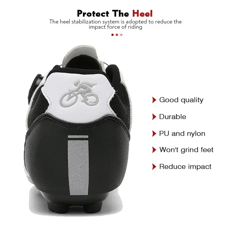 Men MTB cycling shoes sneakers women self-locking road bicycle shoes exercise cleats bikes sneakers clip cycle training