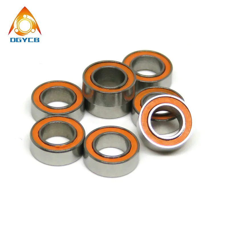 

10pcs SMR104C 2RS 4x10x4mm ABEC7 Hybrid Ceramic Bearing MR104 SMR104 RS 2OS Small Si3N4 Ceramic Ball Fishing Reel Bearings