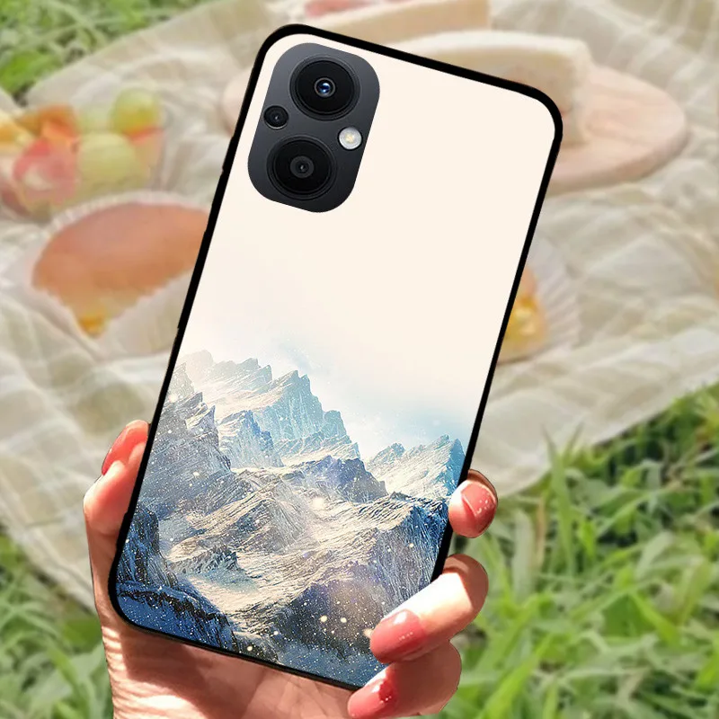 Lion & Wolf Soft Silicone TPU Phone Case with Cool Marble Design