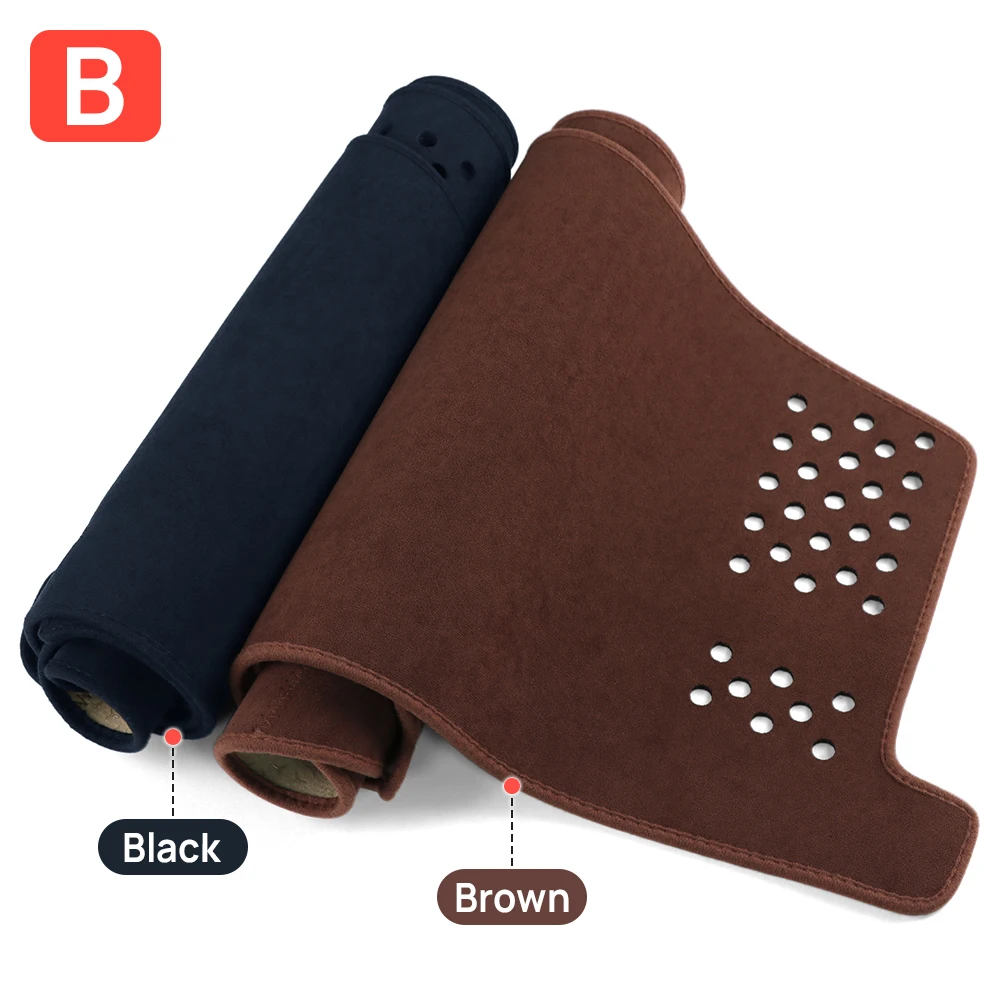 Custom Dashboard Cover For Toyota RAV4 2020-2025 - Microfiber Leather Mat With Anti-Slip Design