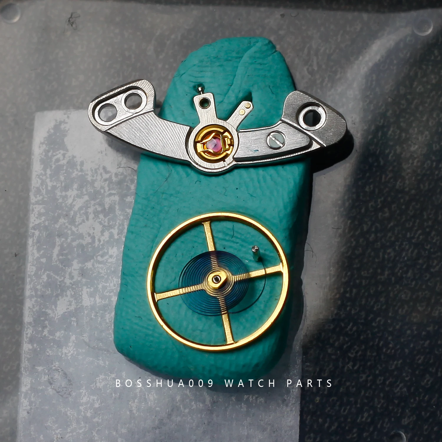 Per Dandong 4130 Movimento Molla Banlance Parti Capelli Blu Un Set