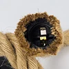 Hemp Rope Pendant Lights E27 Vintage Retro Hemp Rope Lamp Hanging Lamps Creative Loft Home Chandeliers LED Light Base AC85V-265V 4