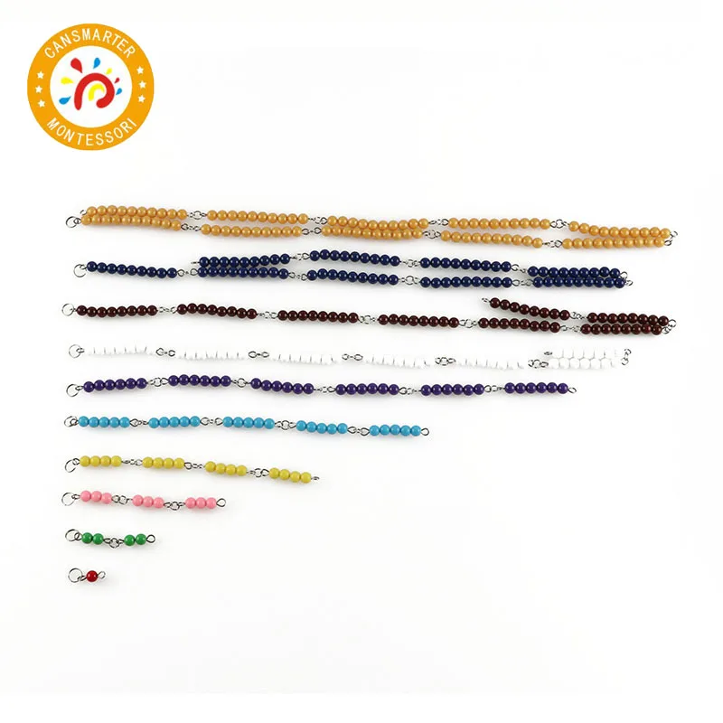 Рисунок 2 - Деревянная математическая короткая цепь Монтессори