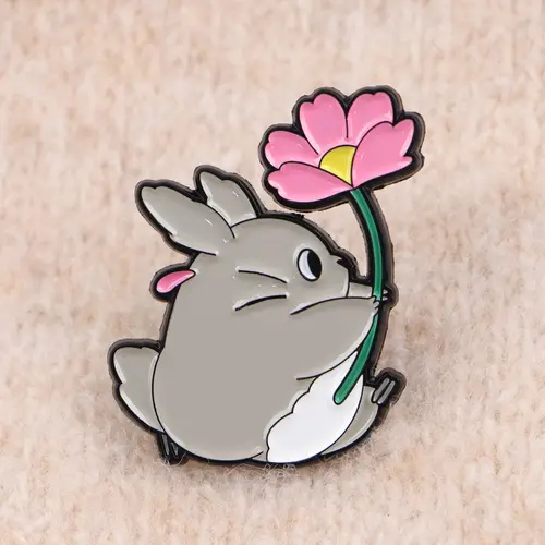 Cute Animal Enamel Pin Anime Movie Badges on Backpack Women's Brooches Hat Lapel Pins Cosplay Accessories Toys Kids Gifts - Image 4