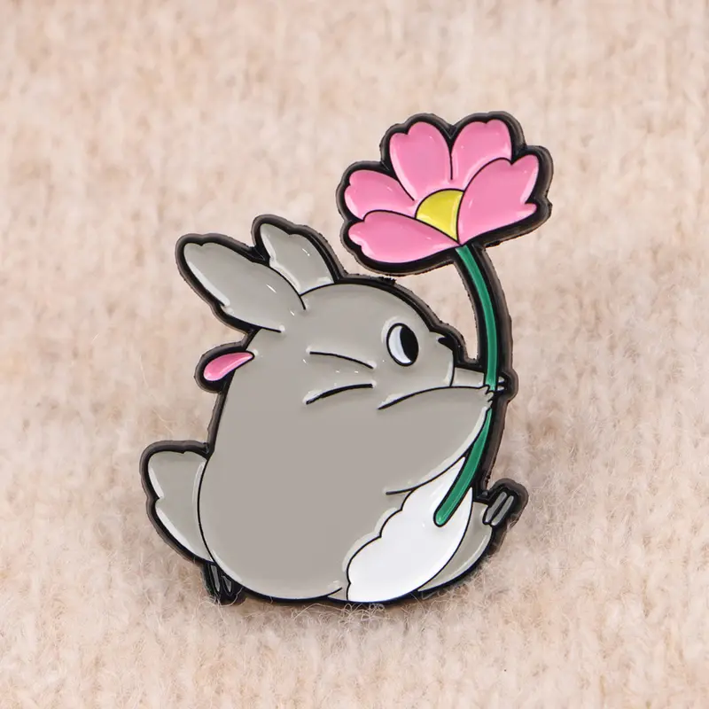 Cute Animal Enamel Pin Anime Movie Badges on Backpack Women's Brooches Hat Lapel Pins Cosplay Accessories Toys Kids Gifts - Image 4