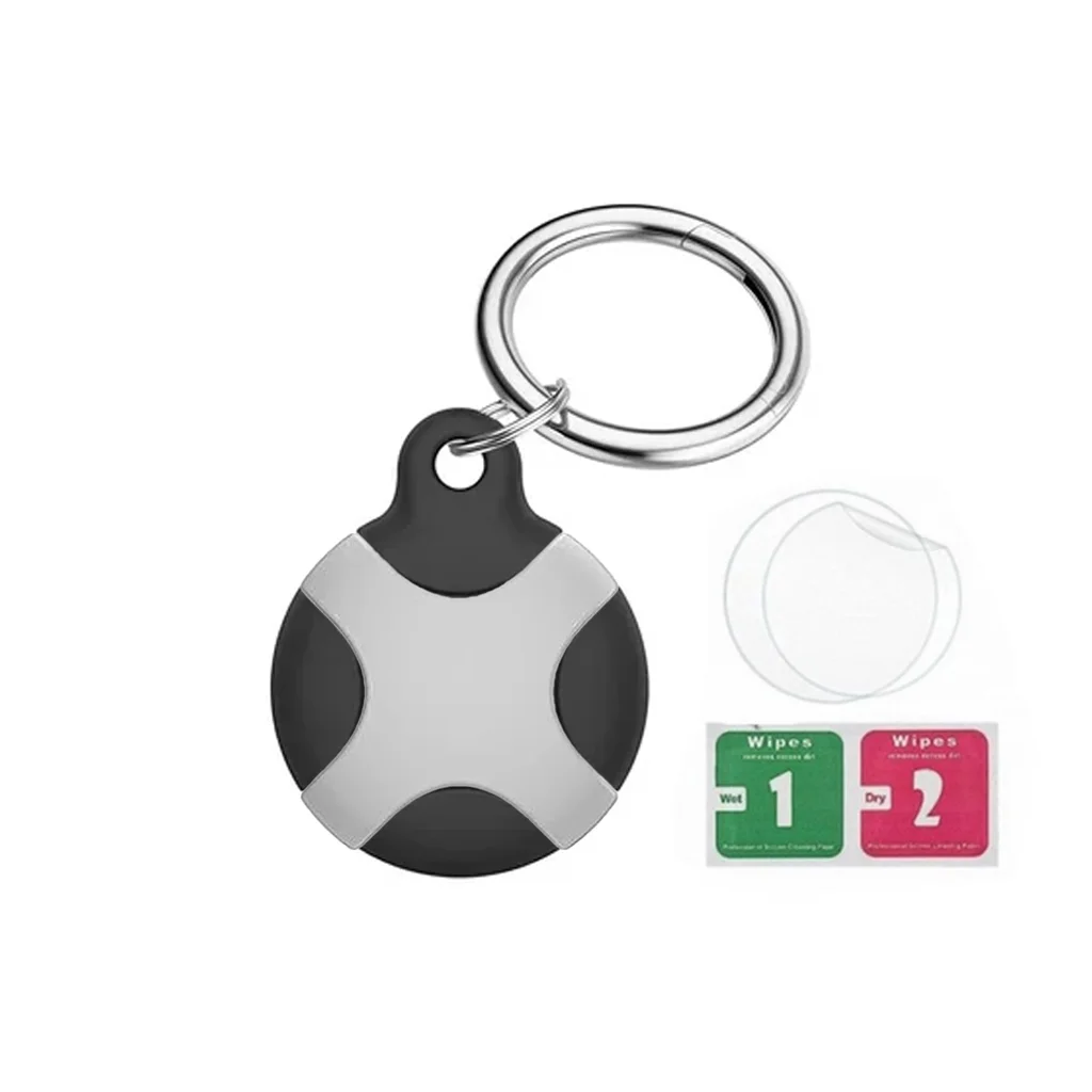 Airtag Holder Keychain - Durable Silicone Case