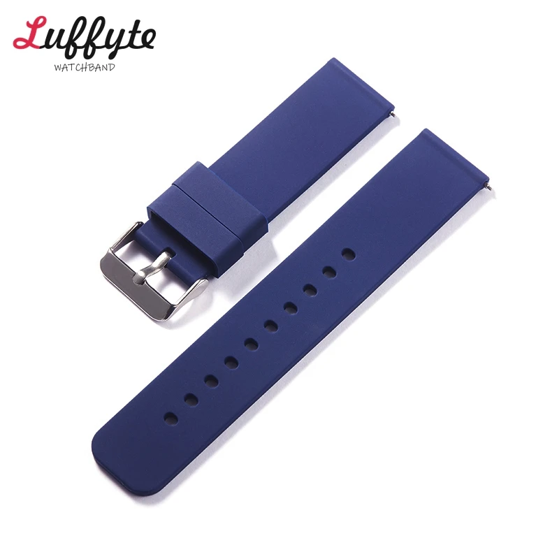 Multi-Size Silicone Quick Release Watch Bands - Versatile Wrist Accessories