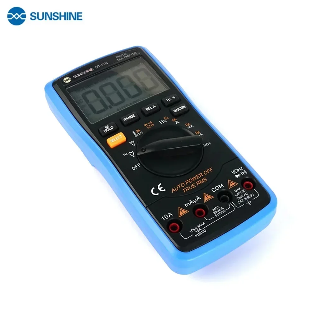 SUNSHINE DT-17N High Precision LCD Display Digital Multimeter Current Resistance Measure Tester Electronic Measuring Equipment digital multimeter multimeter tester