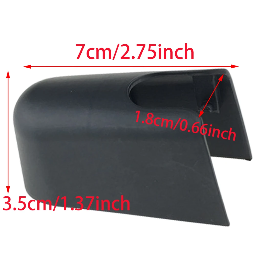 LESHIAUTO Rear Windshield Wiper Arm Nut, Rear Windshield Wiper Arm Cover Cap