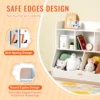 VEVOR Kid Storage Cubby Toy Storage Organizer with Bookshelf Children Book Toy Shelf for Kids Room Playroom Kindergarten Nursery 4