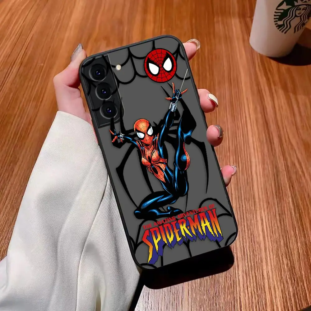 thumbnail image 1 of Funda mate para Samsung Galaxy S23 S22 S21 S20 S10 4G S9 Plus ULTRA 5G LITE Funda Coque Capa Shell Marvel Spider-Man Combo, 1 of 5