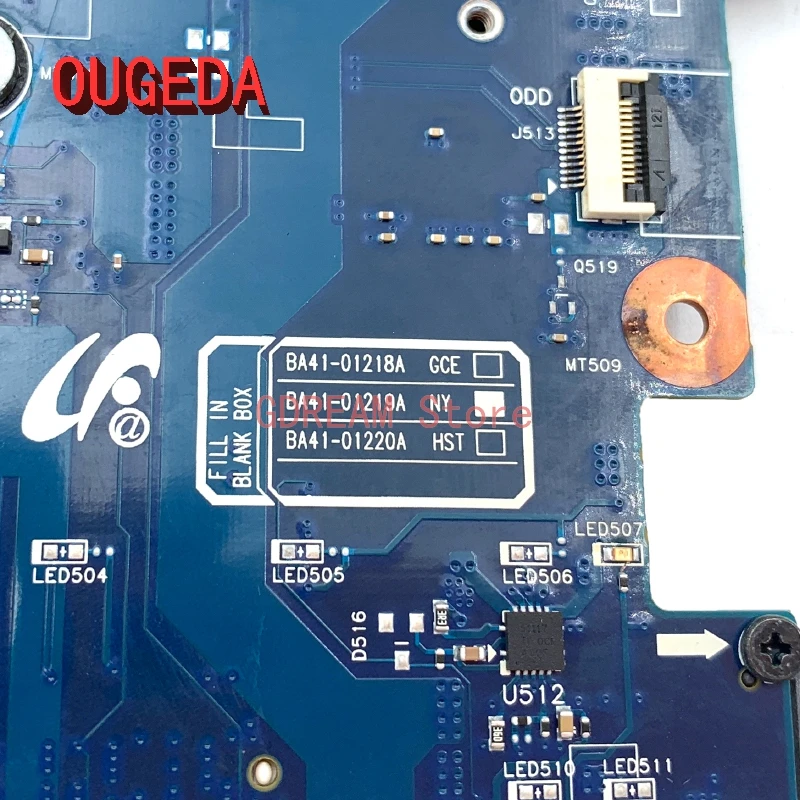 NP-R540 r540 portátil placa-mãe hm55 ddr3 cpu livre completo testado