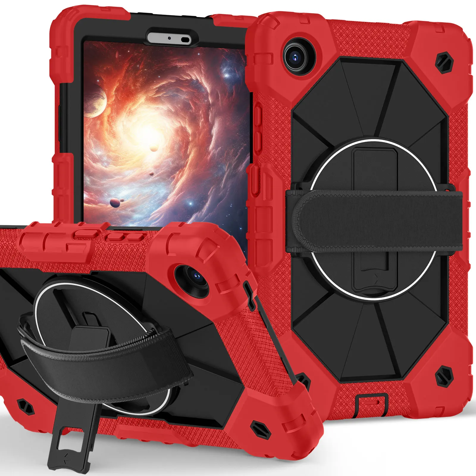 Durable Kids' Shockproof Case with Handle and Shoulder Strap