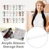 Acrylic Glasses Storage Rack Wall Mounted Glasses Rack County Mounted Display Rack Transparent Glasses Rack 4