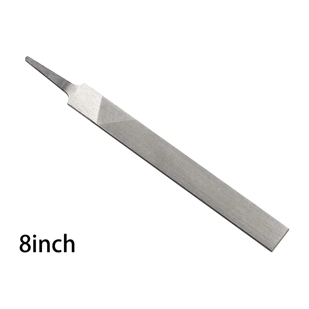 Flat File Large Plate File | Thick Medium Fine Tooth Carbon Steel File Flat Fitter File Flat Mouth File 6 8 10 12 14 16 Inch
