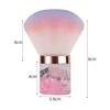 Nail Art Mushroom Rose Head Brush Remove Nail Dust Brush Polish Powder Cleaning Tool Beauty Makeup Brushes Manicure Accessories 6
