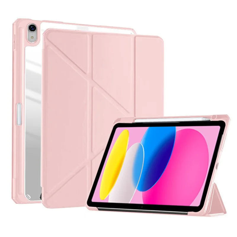Smart Tablet Case with Pen Holder for Apple iPad 11th Generation