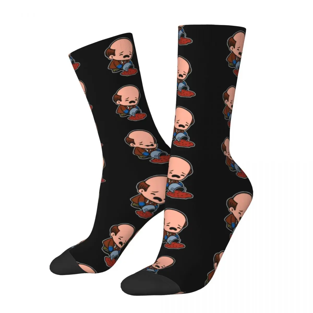 

The Office Kevin's Famous Chili Socks Men Women Polyester Fashion Socks Hip Hop Spring Summer Autumn Winter Socks Gifts