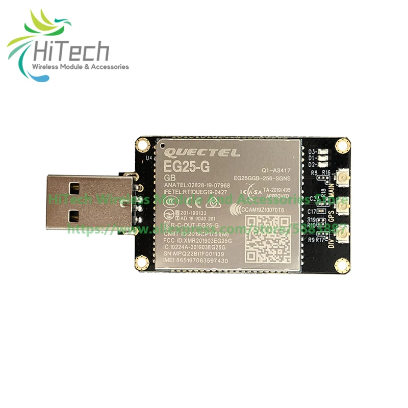 Spedizione gratuita Quectel EG25-G USB Dongle 4G LTE Cat4 modulo con opzione accessoria scheda Micro SIM per laptop globale, router, dispositivo LTE - Image 5