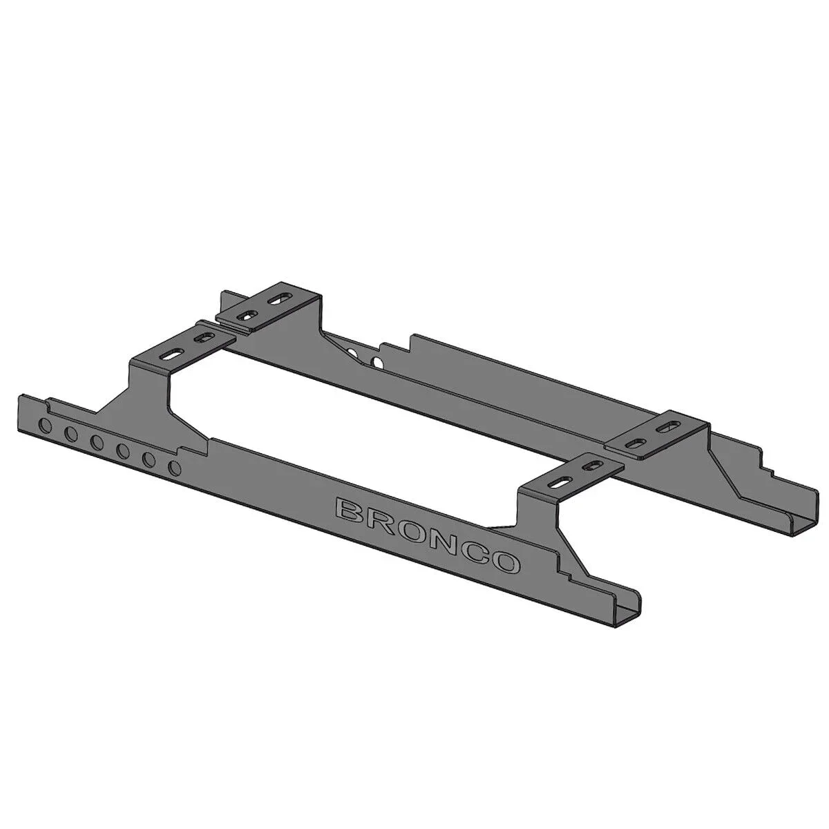 RcAidong Stainless Rock Slider Plate for Traxxas TRX-4 Ford Bronco 2021 1/10 RC Crawler Off-Road Car