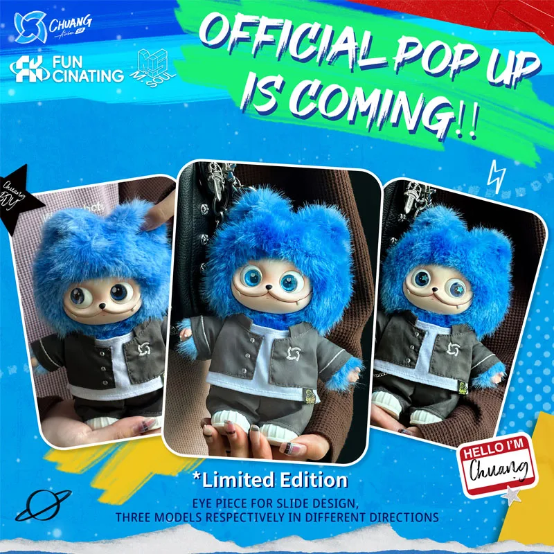 FUNCINATING Chuang Asia Idol Accessories, Giggle Plush Toy Stuffed