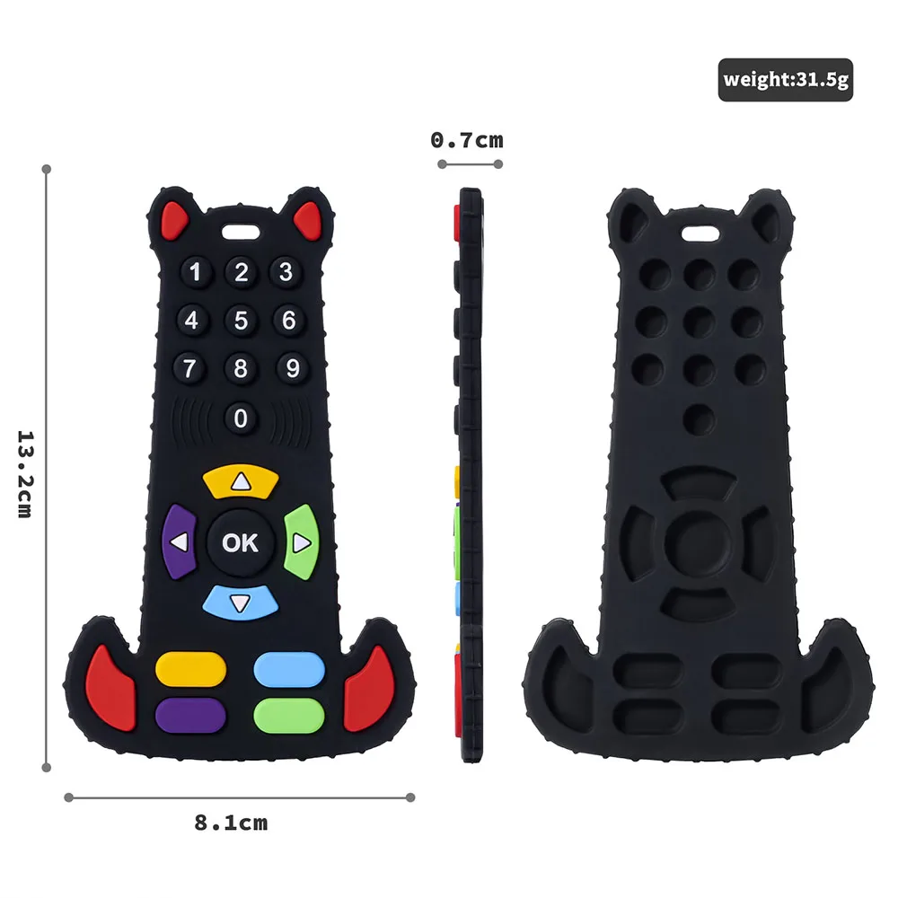 TYRY.HU 1 قطعة الطفل سيليكون عضاضة التحكم عن بعد ش...