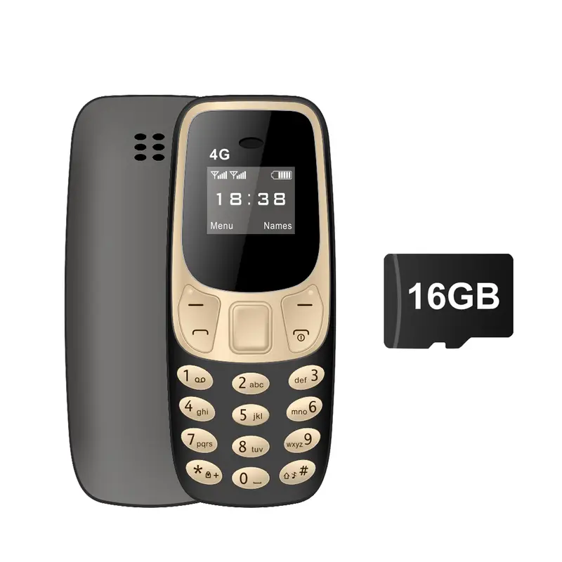 SERVO BM10 LTE 4G Mini Mobile Phone Dual SIM Standby Call Recording Speed Dial Blacklist Alarm Clock Small Feature Backup Phones - Image 16