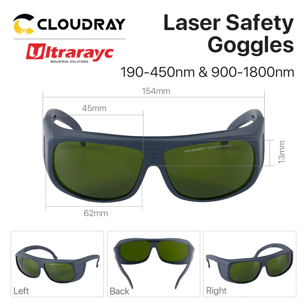 LaserPair IPL Safety Glasses 200-2000nm Protection Glasses Laser Safety  Glasses, UV Protection Glasses,IPL Laser Hair Removal Protective Glasses 