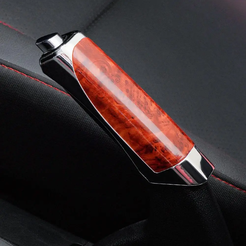 Universal Carbon Fiber Car Hand Brake Cover Stylish Car Hand Brake Protector Cover Anti-slip Handbrake Sleeve Protective Case