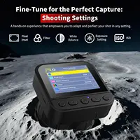Caméra oculaire 64MP 4K HD pour l'observation des oiseaux, télescope astronomique avec caméra vidéo et application WIFI 3