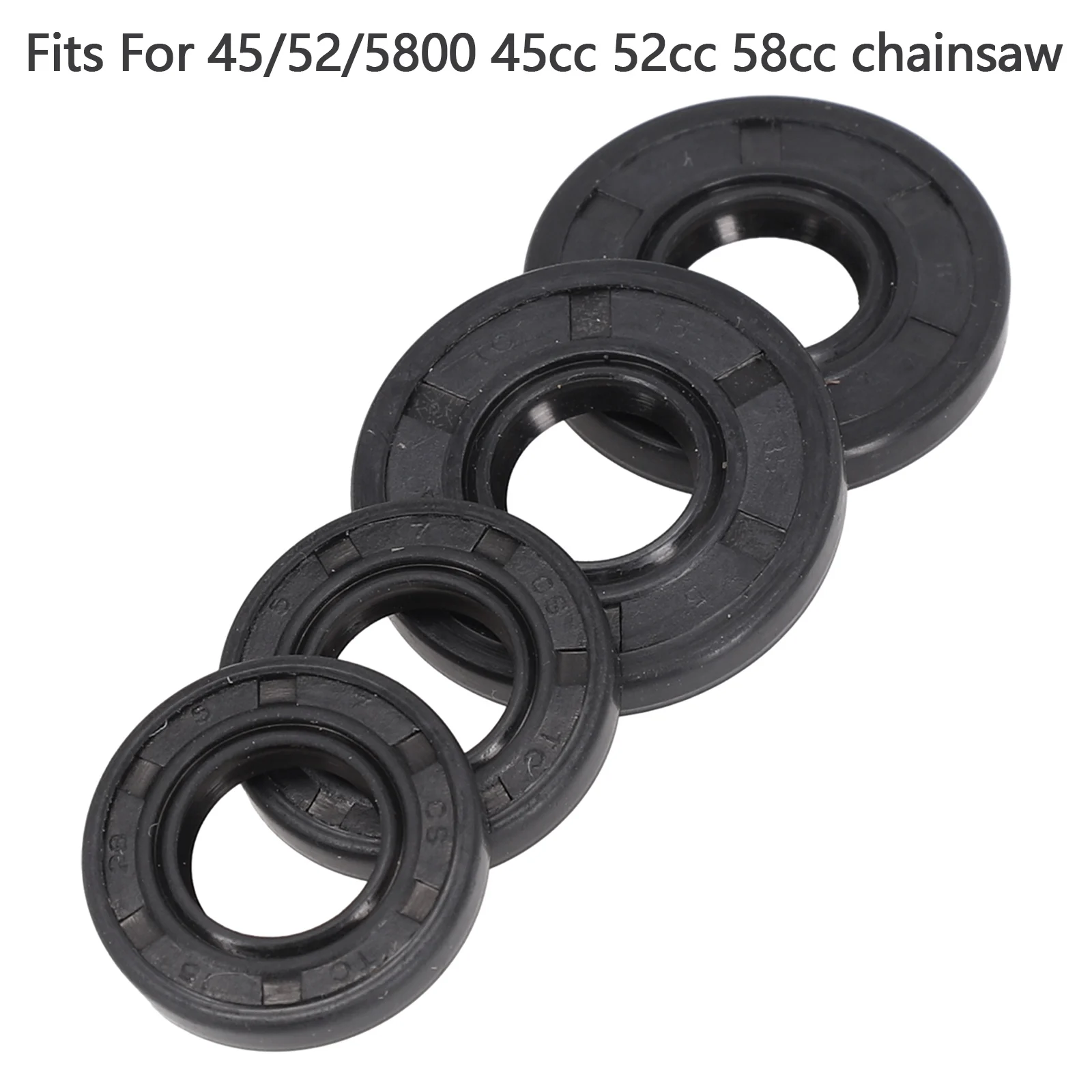 

Chainsaw Oil Seal Universal 2sets 52cc For 45cc Garden Kit Lawn Mower Outdoor Parts Replacement 58cc High Quality