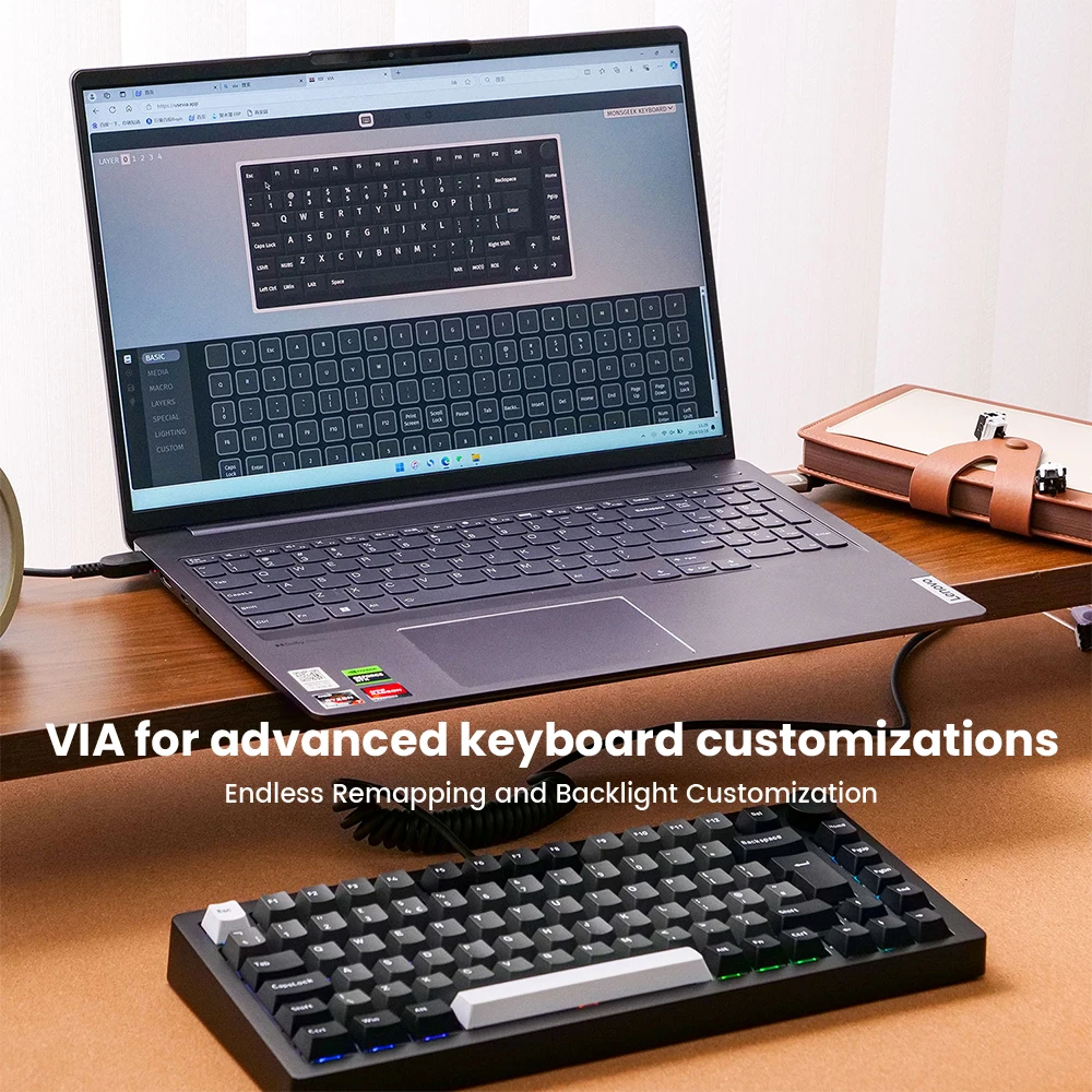Akko MonsGeek M1 V5 3 モードメカニカルキーボード/ベアボーンキット