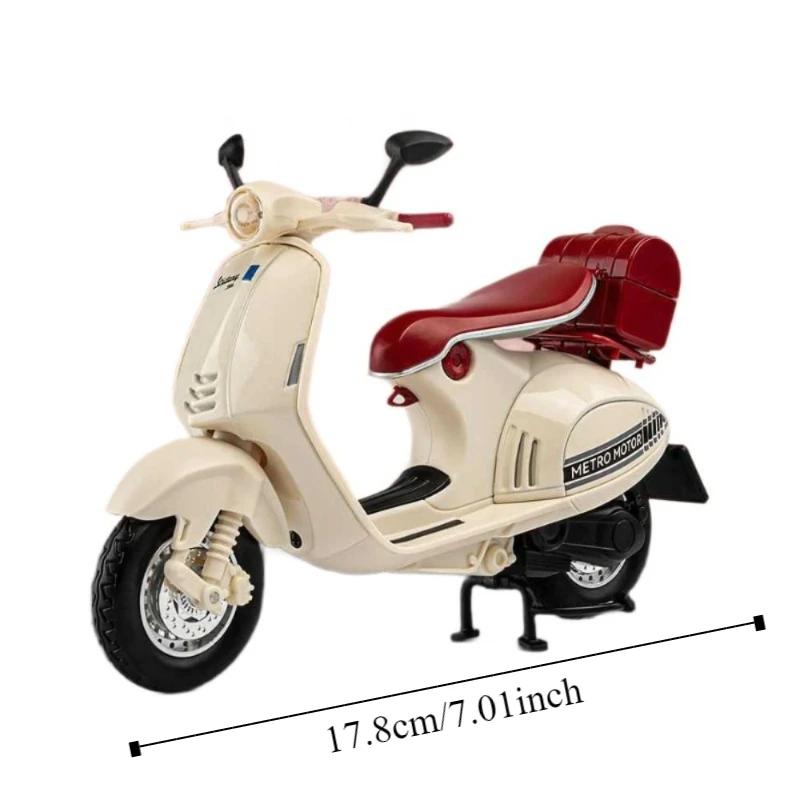 Alloy 1:12 Alloy Motorcycle Model Sound Diecasts Vehicle Retro Motorcycles Cars Collection Crafts Vehicles Light Music